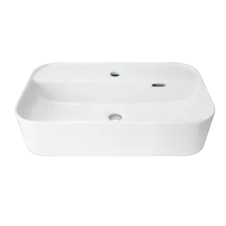 Раковина Sanita Luxe Infinity Shelf  WB.CT/Infinity/60-C.Shelf/WHT.G/S1 60 см