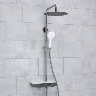 Душевой комплект WasserKRAFT A113.116.155.CH Thermo хром