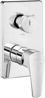 Смеситель для ванны E.C.A. Niobe 102167313EX-K хром