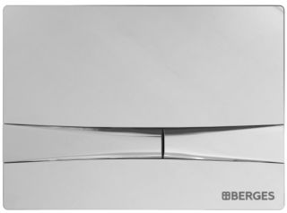 Инсталляция для унитаза Berges Novum F3 с кнопкой хром глянец 040253