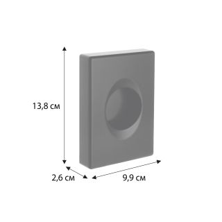 Диспенсер для гигиенических пакетов Fixsen HOTEL пластик черный (FX-31028B)