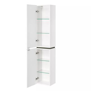 Шкаф-колонна Акватон Скай левый белый 1A238603SY01L