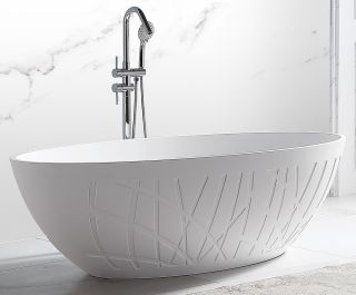 Акриловая ванна ABBER AB9283 175x100x58