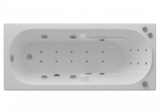 Акриловая ванна АКВАТЕК Лея 170x75 см без гидромассажа