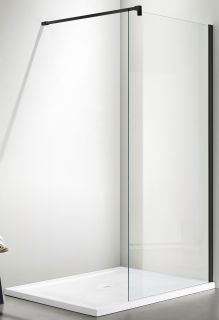 Душевая перегородка Aquatek Walk in AQ WIW 12020BL 120см чёрный