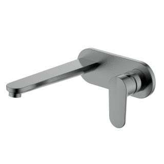 Смеситель встраиваемый для раковины Aquatek Ника AQ1813BGM оружейная сталь