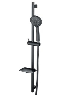 Комплект для душа Aquatek Вега AQ1033MB чёрный матовый