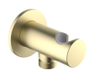 Шланговое подсоединение Aquatek AQ2464BG шлифованное золото