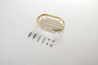 Мыльница решетка Aquatek AQ4956BG шлифованное золото