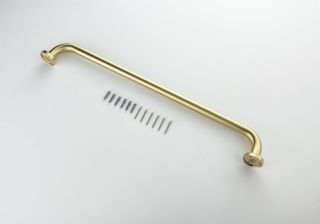 Поручень Aquatek AQ4996BG 65 см шлифованное золото