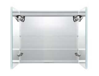 Зеркало-шкаф с подсветкой Aquatek AQ7803B-MLC 80 см сенсорное управление хром