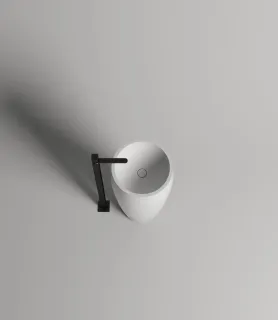 Напольная раковина Salini Armonia 03 S-Sense 130113G 47см белый глянцевый