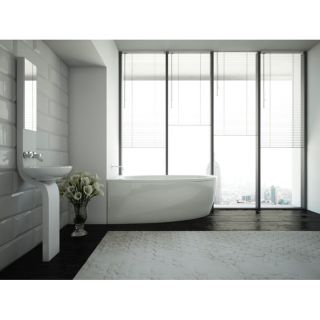 Акриловая ванна AZARIO KAPRIS AV.0062170 асимметричная