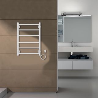 Полотенцесушитель электрический AZARIO PARMA AZ10846W 400/600 6 секций, тен справа, белый