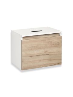 Тумба под раковину Runo крафт дуб Бари 50 (00-00001373)