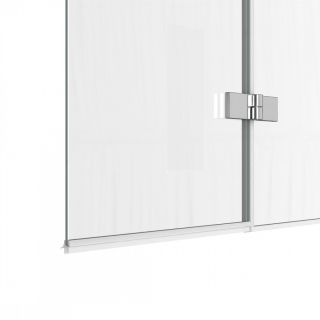 Шторка на ванну 80х140 см Maretti Valentina VA41R8014097-015, профиль хром