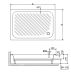 Поддон для душа RGW B/CL-S 700х900х270