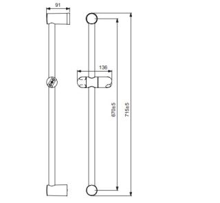 Душевой гарнитур Vidima Fresh BA195AA
