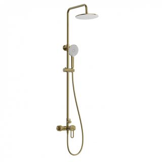 Душевая стойка Wonzon & Woghand WW-B2166-A-BG брашированное золото