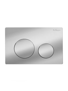 Кнопка смыва BelBagno BB-03C-CRM, хром