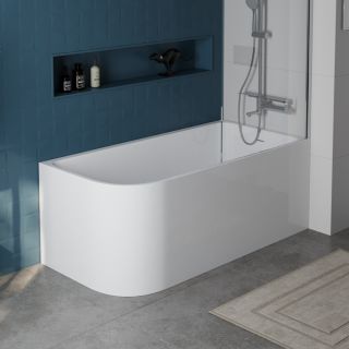 Акриловая ванна  BELBAGNO BB712-1500-730-R 150x73 см R