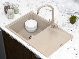 Смеситель для кухни Paulmark Essen Es213211-302 песок