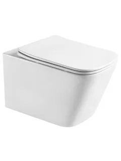 Комплект SET AQUATEK ЛИБРА T-TDI004 унитаз с инсталляцией кнопкой и сиденьем микролифт