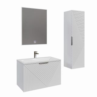 Тумба под раковину Grossman Блисс 1010050 100 см подвесная цвет белый