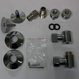 Водяной полотенцесушитель Тругор Браво НП 1 80x50см хром Браво1/нп8050