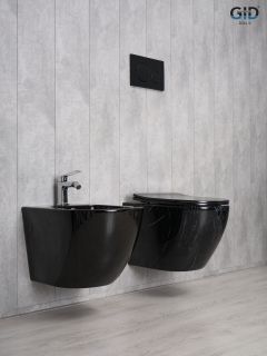 Унитаз подвесной Gid Bs2198 62227Y под камень глянцевый 49x36x35.5