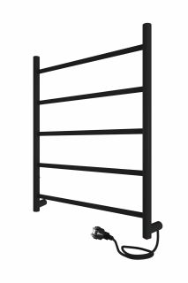 Полотенцесушитель электрический Indigo Line LCLE60-50BRR 60x50 см чёрный муар