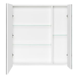 Зеркальный шкаф Акватон Беверли 80см белый 1A237102BV010