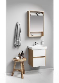 Тумба под раковину Aqwella Сити 50 SIT0105DB (нов CI0105DB)