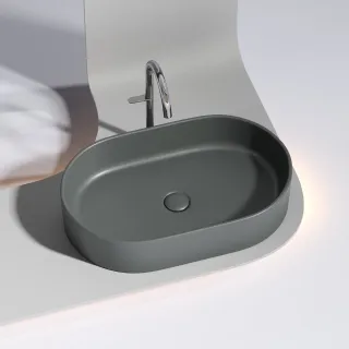 Раковина Ceramica Nova Element CN6048MDH 60см тёмный антрацит матовый