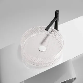 Раковина Ceramica Nova Cristal CN6061 36см розовый