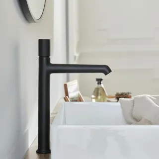 Смеситель для раковины Jacob Delafon Rivoli E24168-BL чёрный матовый