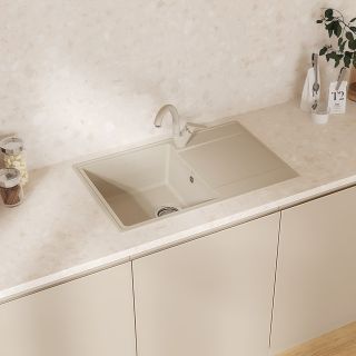 Кухонная мойка Maretti Kitchen KT735-BE, бежевый