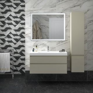 Тумба под раковину Kerama Marazzi Cubo CUB.100.2\LIM 100 см лимо матовый