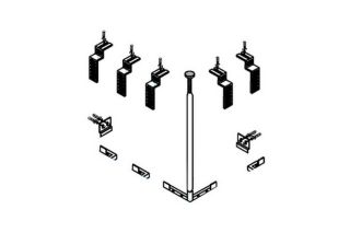 Установочный комплект Cezares CZR-SCR-FIX-KIT