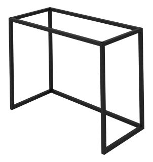 Консоль под раковину на металлокаркасе Brevita Dakota DAK-019080-19-022Я 80см дуб Галифакс олово/чёрный