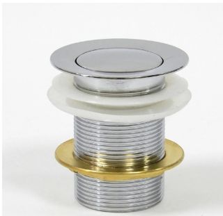 Донный клапан Laguraty T 962 WK без перелива хром