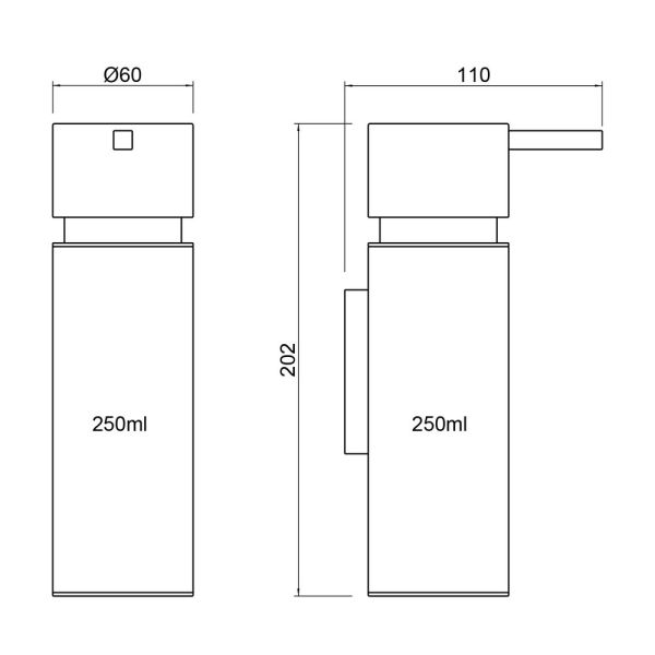 Дозатор Timo Torne 43039/00 хром