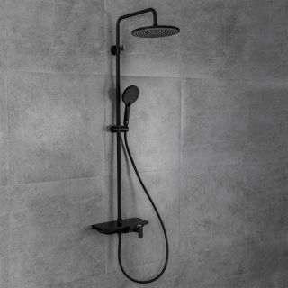 Душевая стойка Gappo G2495-5 чёрный