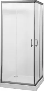 Душевой уголок Aquanet Alfa Cube NAA1142 185041 100x100 см стекло прозрачное профиль хром