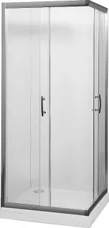 Душевой уголок Aquanet Alfa Cube NAA1142 168416 90x90 см стекло прозрачное профиль хром