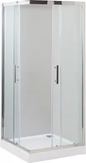Душевой уголок Aquanet Delta Cube NPE1142 183212 90x90 см стекло прозрачное профиль хром