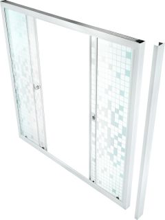 Шторка на ванну Triton Щ0000025977 мозаика 150 см