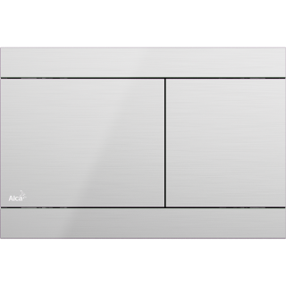 Кнопка смыва AlcaPlast FLAT для инсталляции хром матовый FUN