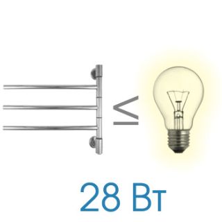 Полотенцесушитель электрический Energy I chrome G4