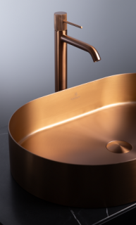 Раковина AltroBagno Eterno 001027 RaSp из нержавеющей стали медь матовая